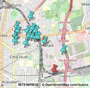 Mappa Rimembranze Di Lambrate, 20134 Milano MI, Italia (0.9405)