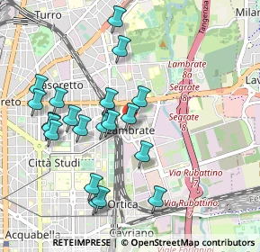 Mappa Rimembranze Di Lambrate, 20134 Milano MI, Italia (0.9865)