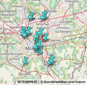 Mappa Rimembranze Di Lambrate, 20134 Milano MI, Italia (6.1385)