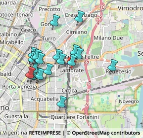 Mappa Rimembranze Di Lambrate, 20134 Milano MI, Italia (1.738)