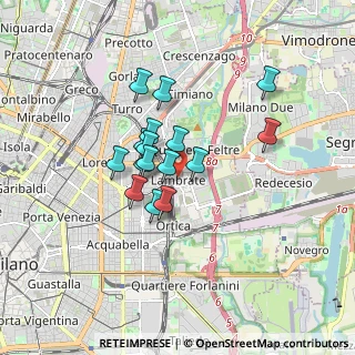 Mappa Via Muzio Scevola, 20124 Milano MI, Italia (1.17353)