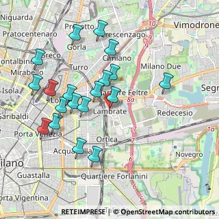 Mappa Via Muzio Scevola, 20124 Milano MI, Italia (1.97263)