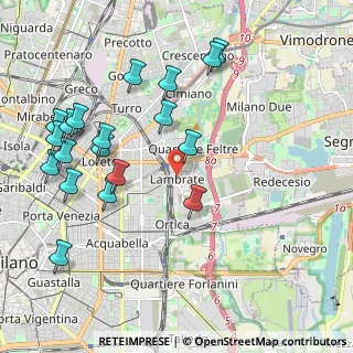 Mappa Via Muzio Scevola, 20124 Milano MI, Italia (2.30474)