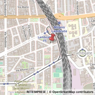 Mappa Via Carlo Valvassori Peroni, 74/2, 20133 Milano, Milano (Lombardia)