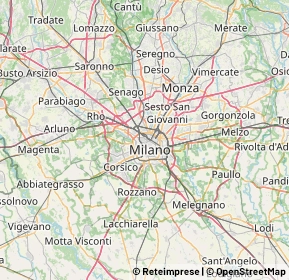 Mappa 20154 Milano MI, Italia (9.1275)