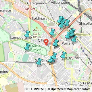 Mappa Via Marco Cremosano, 20148 Milano MI, Italia (0.9605)
