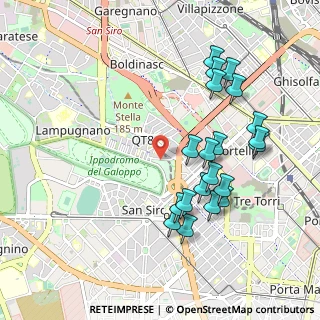 Mappa Via Marco Cremosano, 20148 Milano MI, Italia (1.001)