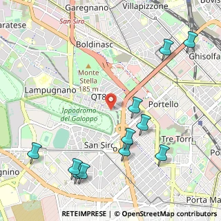 Mappa Via Marco Cremosano, 20148 Milano MI, Italia (1.29636)