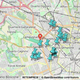 Mappa Via Marco Cremosano, 20148 Milano MI, Italia (2.026)