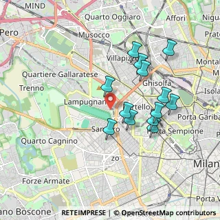 Mappa Via Marco Cremosano, 20148 Milano MI, Italia (1.65231)