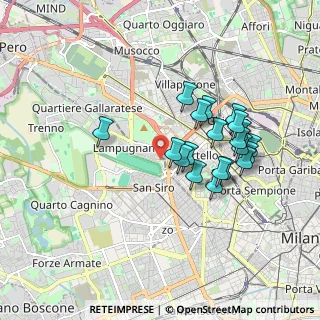 Mappa Via Marco Cremosano, 20148 Milano MI, Italia (1.5985)