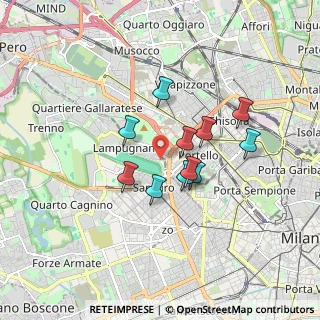 Mappa Via Marco Cremosano, 20148 Milano MI, Italia (1.31091)