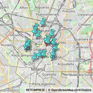 Mappa Via 20124, 20124 Milano MI, Italia (1.30389)