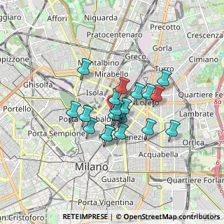 Mappa Via 20124, 20124 Milano MI, Italia (1.1645)