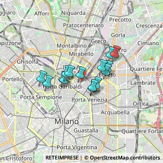 Mappa Via 20124, 20124 Milano MI, Italia (1.208)