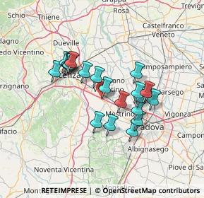 Mappa Via Ferramosca, 36040 Grisignano di Zocco VI, Italia (11.192)