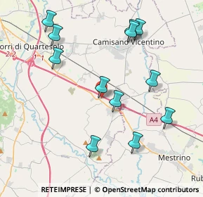 Mappa Via Ferramosca, 36040 Grisignano di Zocco VI, Italia (4.24417)