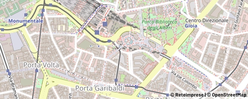 Mappa Milan