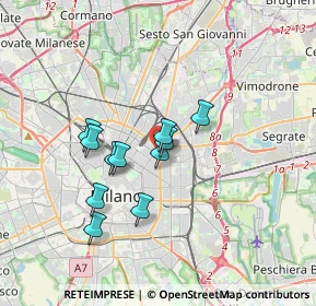 Mappa Via Niccolò Paganini, 20131 Milano MI, Italia (2.69818)