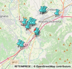 Mappa E70, 36040 Brendola VI, Italia (3.13929)