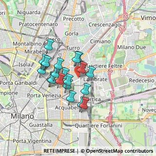 Mappa Via della Sila, 20131 Milano MI, Italia (1.346)