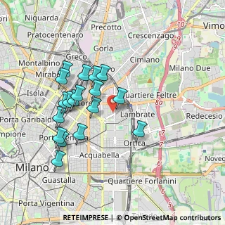 Mappa Via della Sila, 20131 Milano MI, Italia (1.71778)