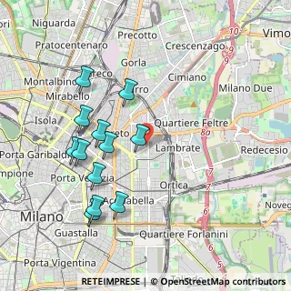 Mappa Via della Sila, 20131 Milano MI, Italia (1.9625)