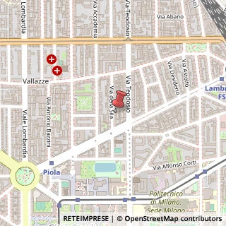 Mappa Via della Sila, 6, 20131 Milano, Milano (Lombardia)