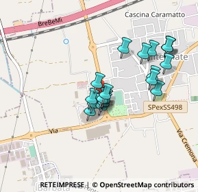 Mappa SP ex Strada Statale, 24051 Antegnate BG, Italia (0.3725)