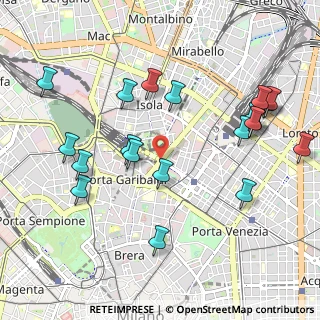 Mappa Viale della liberazione ang, 20124 Milano MI, Italia (1.138)
