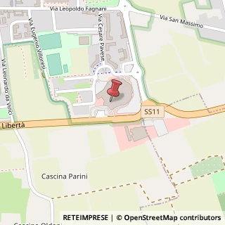 Mappa Via Donatori di Sangue, 46, 20018 Sedriano, Milano (Lombardia)