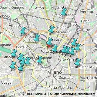 Mappa Via Pietro Maroncelli, 20121 Milano MI, Italia (2.22211)