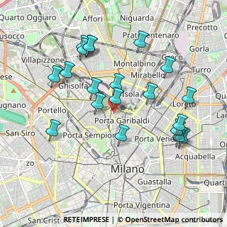 Mappa Via Pietro Maroncelli, 20121 Milano MI, Italia (1.9955)