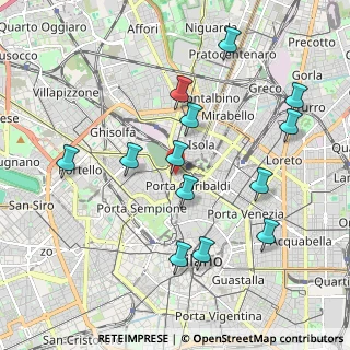 Mappa Via Pietro Maroncelli, 20121 Milano MI, Italia (2.02462)