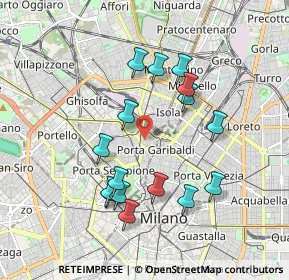 Mappa Via Pietro Maroncelli, 20121 Milano MI, Italia (1.7725)
