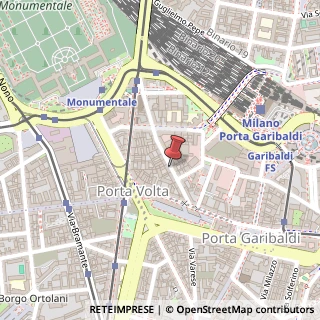 Mappa Via Pietro Maroncelli, 7, 20121 Milano, Milano (Lombardia)
