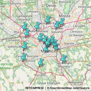 Mappa Via Pietro Maroncelli, 20121 Milano MI, Italia (5.705)