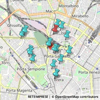 Mappa Via Pietro Maroncelli, 20121 Milano MI, Italia (0.827)