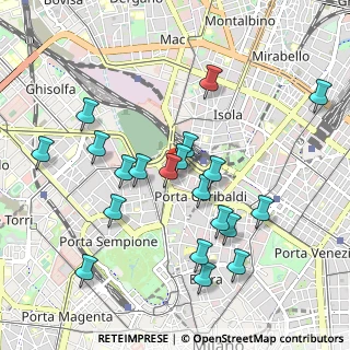 Mappa Via Pietro Maroncelli, 20121 Milano MI, Italia (0.9845)