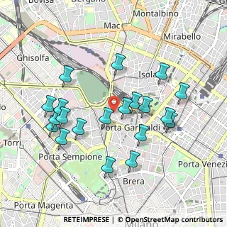 Mappa Via Pietro Maroncelli, 20121 Milano MI, Italia (0.94)