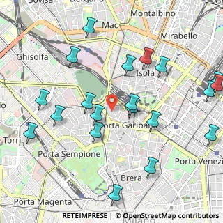 Mappa Via Pietro Maroncelli, 20121 Milano MI, Italia (1.203)