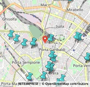 Mappa Via Pietro Maroncelli, 20121 Milano MI, Italia (1.332)