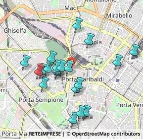 Mappa Via Pietro Maroncelli, 20121 Milano MI, Italia (0.9005)