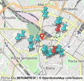 Mappa Via Pietro Maroncelli, 20121 Milano MI, Italia (0.867)