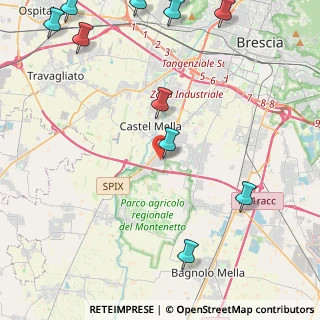 Mappa Via E. Fermi, 25020 Brescia BS, Italia (6.27455)