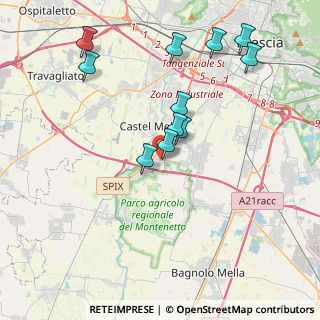 Mappa Via E. Fermi, 25020 Brescia BS, Italia (3.91)