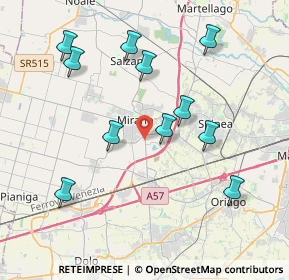 Mappa Via Taglio Destro, 30035 Mirano VE, Italia (4.00182)