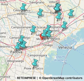 Mappa Via Taglio Destro, 30035 Mirano VE, Italia (16.69529)