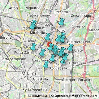 Mappa No.64 scala A, 20124 Milano MI, Italia (1.3165)