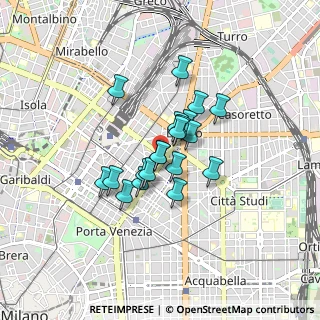 Mappa No.64 scala A, 20124 Milano MI, Italia (0.5665)